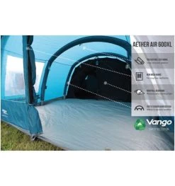Vango Aether Air 600XL Airbeam Tent 2022 12 Vango Aether Air 600XL Airbeam Tent 2022 -Camping Adventure Deals Store aether air 600xl 5 1