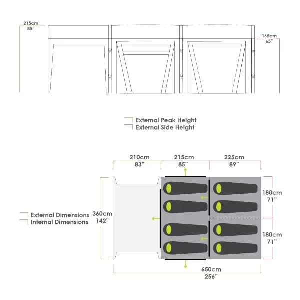 Zempire AirForce 1 V2 Air Tent 2023 2 Zempire AirForce 1 V2 Air Tent 2023 - Image 2