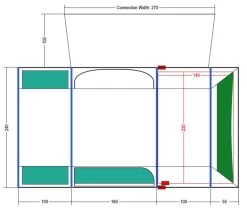 Coleman Journeymaster Deluxe Air M Driveaway Awning 2023 -Camping Adventure Deals Store coleman journeymaster deluxe m blackout dimensions image