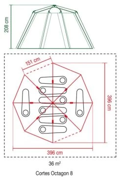 Camping Adventure Deals Store -Camping Adventure Deals Store coleman octagon dimensions image 1 2