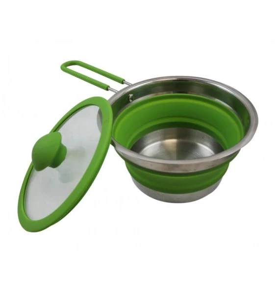 Vango Cuisine 1L Saucepan - Green 2 Vango Cuisine 1L Saucepan - Green - Image 2