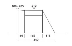 Easy Camp Shamrock Driveaway Awning -Camping Adventure Deals Store easy camp shamrock awning dimensions image 3