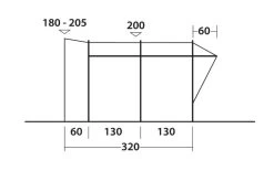 Easy Camp Wimberly Driveaway Awning -Camping Adventure Deals Store easy camp wimberly awning dimensions image 3