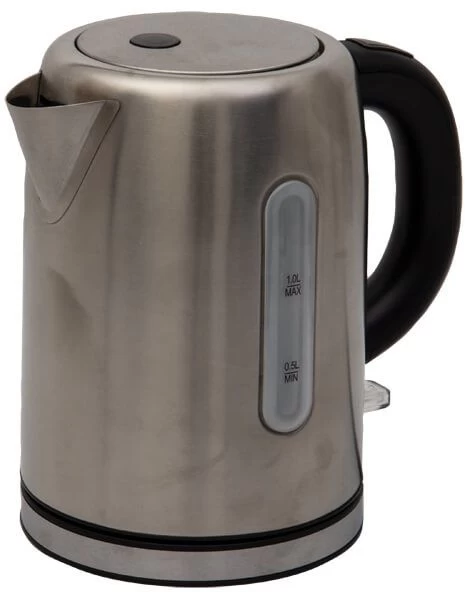 Quest Low Wattage 1L Kettle - Stainless Steel 1 Quest Low Wattage 1L Kettle - Stainless Steel