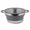 Kampa Collapsible Saucepan 3L - Grey