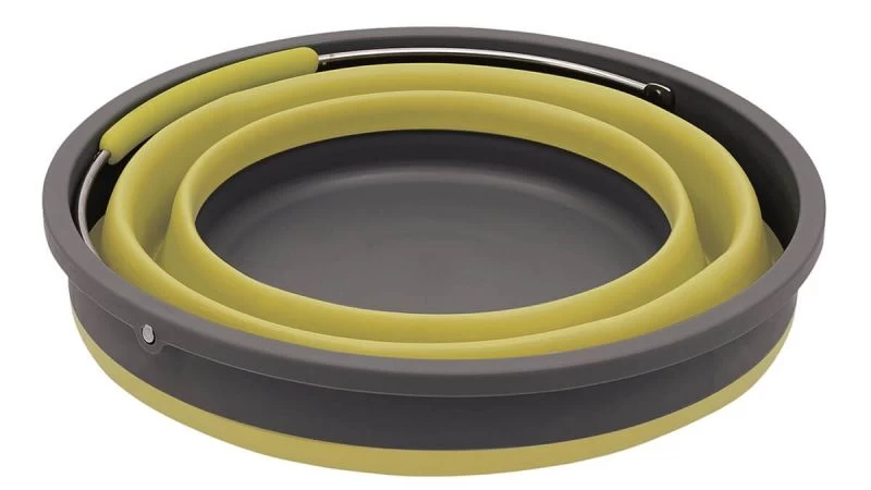 Outwell Collaps Bucket With Lid - Green 4 Outwell Collaps Bucket With Lid - Green - Image 4