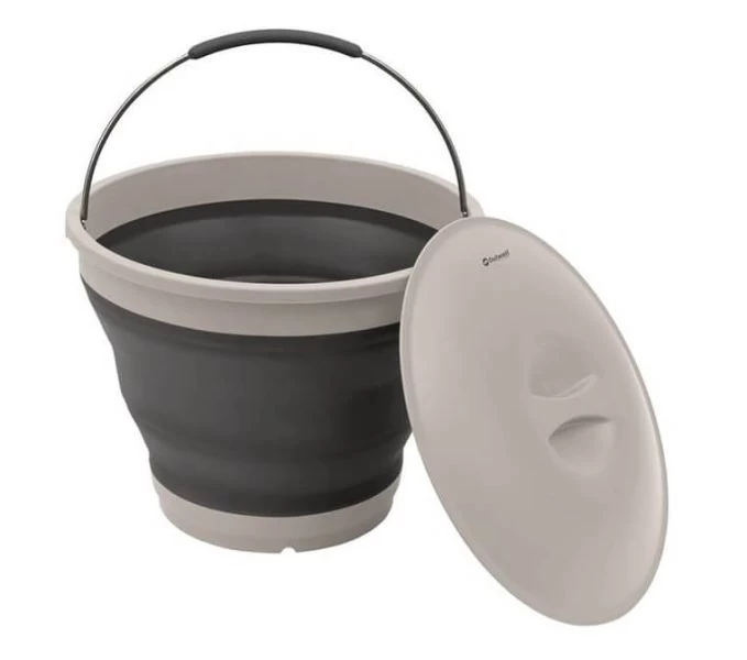 Outwell Collaps Bucket With Lid - Navy Night 1 Outwell Collaps Bucket With Lid - Navy Night