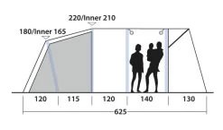 Outwell Avondale 5PA Tent 2022 -Camping Adventure Deals Store outwell avondale 5pa tent 111182 drawing other5