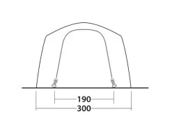 Outwell Yosemite Lake 4TC Tent 2023 -Camping Adventure Deals Store outwell yosemite lake 4tc dimensions image 4