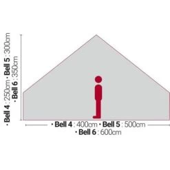 Quest Bell Tent 6m -Camping Adventure Deals Store quest bell tent 6m floorplan 1