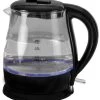 Quest Light Up Glass Kettle 1L