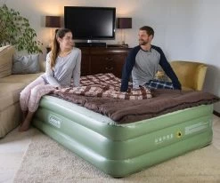 Coleman Maxi Comfort Bed Raised King 5 Coleman Maxi Comfort Bed Raised King -Camping Adventure Deals Store raised king lifestyle 2