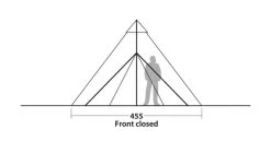 Robens Chinook Ursa Tipi Tent 2023 -Camping Adventure Deals Store robens chinook ursa tent 130244 31