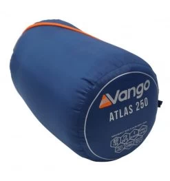 Vango Atlas 250 Sleeping Bag - Blue -Camping Adventure Deals Store vango atlas 250 blue 2