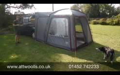 Vango Tailgate AirHub Low Inflatable Awning 2023 -Camping Adventure Deals Store vango tailgate hub awning