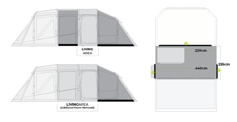 Zempire Aero TXL Pro Air Tent 2022 9 Zempire Aero TXL Pro Air Tent 2022 - Image 9